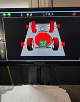 Machine d'alignement 3D à quatre roues pour voitures