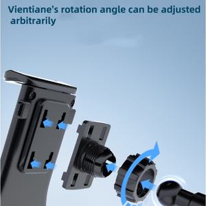 Support de tablette pour tableau de bord et pare-brise de voiture, support de téléphone portable rotatif à 360 degrés pour voiture - Product Image 5