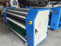 Presse à chaud commerciale 180 cm pour sublimation textile, impression thermique rouleau à rouleau, alimentation automatique par huile, pour production en série