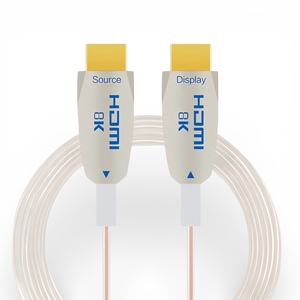 5m 2026 新款透明超薄 3.0mm HDMI AOC 电缆 8K 48Gbps EARC VRR ALLM 适用于游戏和家庭影院电视投影仪 1m 3m 5m - Product Image 1