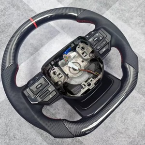 <span class=keywords><strong>GR</strong></span> Volant en fibre de carbone pour <span class=keywords><strong>toyota</strong></span> rav4 Compatible avec Camry Land Cruiser FJ <span class=keywords><strong>Corolla</strong></span> Yaris Fortuner Custom Leather - Product Image 5