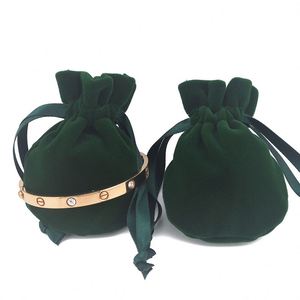 Bolsas de Almacenamiento de Terciopelo Personalizadas con Cordón, Biodegradables, en Forma de Calabaza, para Joyería, Collares, Relojes y Embalaje de Regalos - Product Image 5