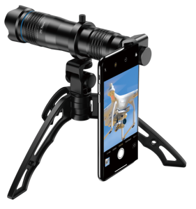 Lente telescópica Universal con Zoom 28X para teléfono móvil, lente de cámara para distancia, objetos, fotografía, venta al por mayor - Product Image 1