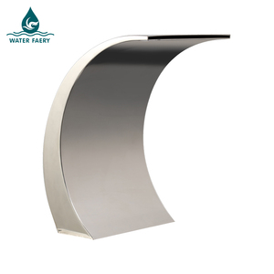 Cascade de massage pour <span class=keywords><strong>piscine</strong></span> et spa encastrée Water Faery en acier inoxydable 304/316, personnalisable pour l'hydrothérapie et la relaxation musculaire - Product Image 5