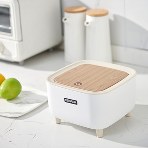 Đa-Chức Năng Vuông Máy Tính Để Bàn Chất Thải Container Nhấn Loại Nhựa Thùng Rác Với Pop Lên Tính Năng - Product Image 5
