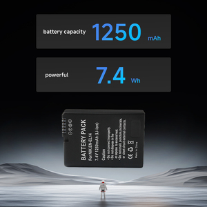<span class=keywords><strong>Batterie</strong></span> d'Appareil Photo Numérique EN-EL14 pour <span class=keywords><strong>Nikon</strong></span> D3100 D3200 D3300 D5100 D5200 <span class=keywords><strong>D5300</strong></span> P7000 P7100 P7200 P7700 et Autres Modèles d'Appareils Photo - Product Image 4