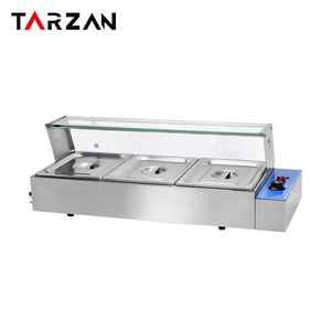 โต๊ะอุ่นอาหารแบบ Bain Marie ไฟฟ้า สำหรับบุฟเฟ่ต์และร้านอาหาร - Product Image 6