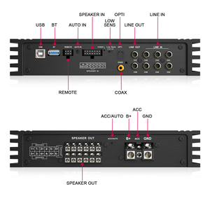 AudioWinner T68.6D汽车放大器自动dsp数字处理器板韩国放大器汽车音频 - Product Image 3