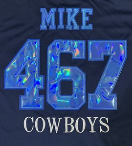 Camiseta de Béisbol Personalizada con Láser, Nombre y Número Personalizados, Ropa Deportiva para Fanáticos, 100% Poliéster, Protección UV, Secado Rápido - Product Image 3