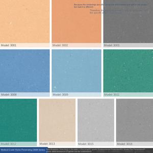 Pegamento de suelo de plástico PVC antideslizante transparente homomorfo para suelo de purificación de Hotel taller sala de ordenadores de Hospital - Product Image 6