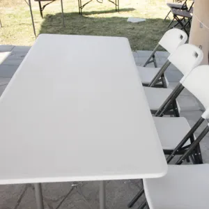 Outdoor Plastic Travel Folding Picnic Tables And Chairs For Event