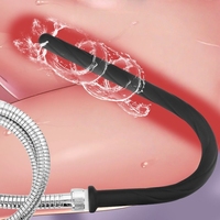 Vente en gros usine – Nouveauté OEM : Douchette anale en silicone étanche, irrigateur, plug pour lavement, pour usage anal gay et BDSM