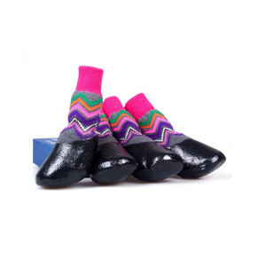 Chaussettes <span class=keywords><strong>pour</strong></span> <span class=keywords><strong>chien</strong></span> imperméables toutes saisons, écologiques, avec un design imprimé mignon, couleur personnalisée, antidérapantes, chaussures d'extérieur, marque Senye - Product Image 1