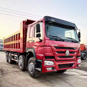 Howo6x4 8x4Drive New Euro 3 Dump Truck 10 Automatic Right 12-40 Ton Capacidad Diesel Usado Camión pesado para construcción minera - Product Image 2