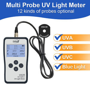 Çok prob dijital UV <span class=keywords><strong>UVA</strong></span> <span class=keywords><strong>UVB</strong></span> işık radyometre UVC Tester ölçer ultraviyole radyasyon radyometre UV işık ölçer - Product Image 2