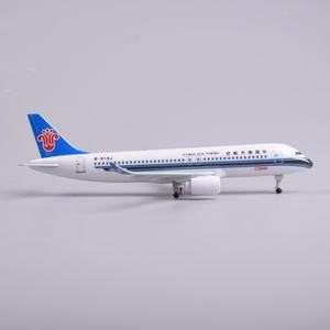 Modèle d'avion en résine de 20 cm C919 China Southern <span class=keywords><strong>Airlines</strong></span>, jouet d'avion <span class=keywords><strong>souvenir</strong></span>, avion statique de simulation, modèle réduit en métal - Product Image 6