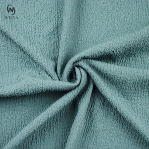 Precio al por mayor Mujeres Tendencias Ligero Actividad Tinte <span class=keywords><strong>Crepe</strong></span> <span class=keywords><strong>TR</strong></span> Spandex Seersucker Tela - Product Image 2