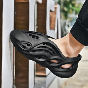 Chaussures d'eau unisexes, bottes beiges à enfiler, sandales décontractées de plage pour adultes - Product Image 3