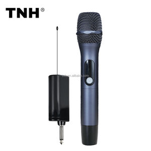 Tnh UM-MI155U Uhf Metalen Draadloze Handheld Microfoon Met 30 Frequentiepunten Oplaadbare Zender En Ontvanger - Product Image 1