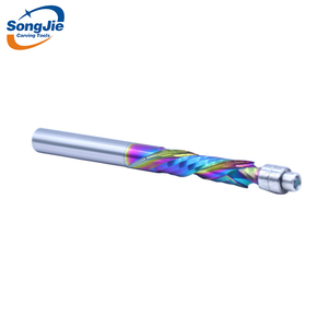 Fresa de Carburo de Óxido Personalizada 45-65 Hrc, Broca de Enrutador Cnc, Fresa de Compresión para Carpintería - Product Image 5