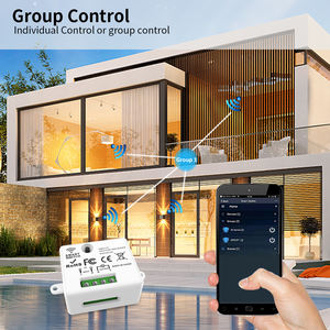 Kit d'interrupteur intelligent SIXWGH avec protocole Zigbee, commande tactile sans fil pour commande vocale via Alexa et Google <span class=keywords><strong>Assistant</strong></span> - Product Image 6