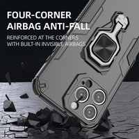 Support magnétique à forte aspiration en métal pour coque de téléphone portable anti-chute portable pour Oneplus ACE6/15R/ACE5 Ultra/ACE5 Pro/Nord CE5
