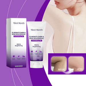 West & Month esfoliante delicatamente schiarente idratante e idratante Gel cura scrub & Bodys trattamenti - Product Image 2