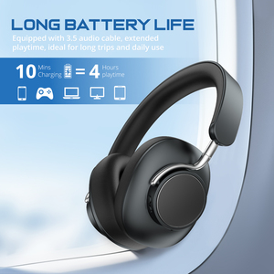 Casque d'écoute Bluetooth sans fil multifonctionnel pour le sport Casque USB-<span class=keywords><strong>C</strong></span> à réduction de bruit monté sur la tête - Product Image 4