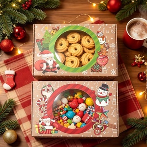 Caja de Papel Personalizable para Postres con Tapa Transparente e Inserto para Empacar Tiramisú, Pudín, Mousse y Pastel, Venta al Por Mayor - Product Image 5