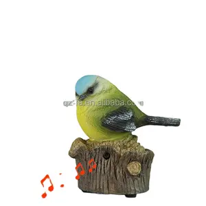 garden ornament birds decorative ,motion sensor resin sculpture birds from garden figures Quanzhou Lifa factory