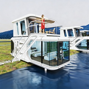 Casas Modulares de Playa, Casa Cápsula Espacial de Lujo Prefabricada Futurista - Product Image 5