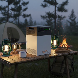 Batterie de secours économique 1200W 2009.6Wh Série Essentielle pour le camping et la maison, niveau d'entrée - Product Image 4
