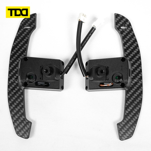 Palettes de changement de vitesse magnétiques en fibre de carbone TDD pour volant Nissan 400Z GTR R35 - Product Image 1