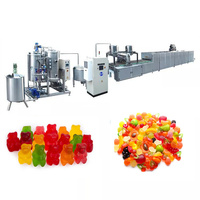 Machine de moulage de bonbons durs 200 kg/h ligne de traitement d'amidon ligne de Production de bonbons de gelée de fruits