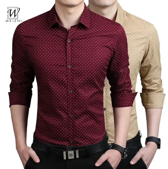 2021 100% Cotton Hot Styles Spring Cotton Men's Shirts High Quality Plus Size Mens Casual Shirt