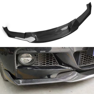 Kit bodi bibir depan untuk peningkatan mobil, kit bodi bibir depan BMW <span class=keywords><strong>3</strong></span> Series F30 F35 2012-2019 gila <span class=keywords><strong>2</strong></span> gaya serat karbon bagus - Product Image 4