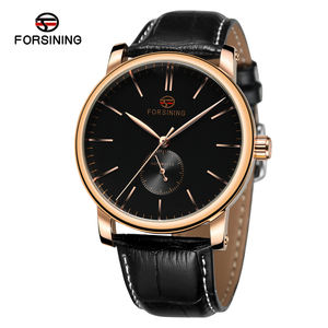 <span class=keywords><strong>Montre</strong></span> mécanique en acier inoxydable et <span class=keywords><strong>cuir</strong></span> véritable Forsining OEM Accept, fabrication chinoise, <span class=keywords><strong>montre</strong></span>-bracelet de luxe pour <span class=keywords><strong>homme</strong></span>, automatique - Product Image 5
