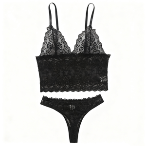 Оптовая продажа, высококачественное женское белье, боди, черные Эротические комплекты, сексуальное женское нижнее белье, сексуальное женское нижнее белье - Product Image 5