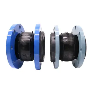 Joint Shock Absorber Hose Soft Connection Custom Hardness Expansion Joint Flange Kxt Type Flexible Rubber 1 Piece Steel Round