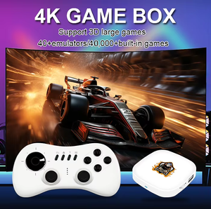 Console de <span class=keywords><strong>jeux</strong></span> vidéo rétro Y1, sortie TV 4K HD, 40000+ <span class=keywords><strong>jeux</strong></span> classiques intégrés, manette sans fil 2.4G, boîte de jeu plug-and-play pour la maison - Product Image 4