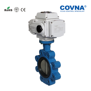 Válvula de mariposa marina COVNA de 3 pulgadas, 6 pulgadas, 10 pulgadas, con asiento de EPDM accionado por <span class=keywords><strong>motor</strong></span> y actuador eléc - Product Image 4