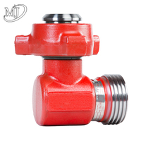 API 6A 2"-4" Fig 602 Type L 90° °   Raccord coudé haute pression fileté en acier forgé pour le fracturation de champs pétrolifères