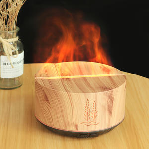 Humidificateur à flamme YX-2400, diffuseur d'air ultrasonique 0,5-1L avec lumière LED pour la maison, le bureau, la chambre à coucher, le bureau, l'arôme d'huiles essentielles - Product Image 5