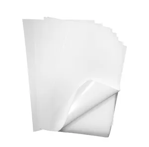 Printable Full <strong>Color</strong> A4 Blank Waterproof Self <strong>Adhesive</strong> Glossy / Matte / Clear Film Sheet Flexography <strong>Vinyl</strong> Sticker Label Paper - Product Image 1