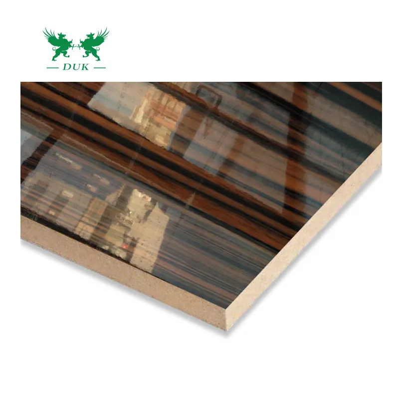 4x8ft High GlossอะคริลิคUV MDF/กระจกGlossเมลามีนMDF Board