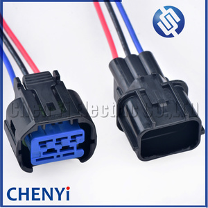 3 pin tự động kết nối không thấm nước đo đường cảm biến tốc độ bánh xe cảm biến dây khai thác cắm HP401-03020 HP405-0302 cho Hyundai KIA - Product Image 1
