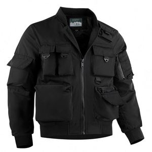 <b>Men's</b> Pilot Jacket <b>Men's</b> Baseball Clothing Functional Multi-Pocket Coat <b>Punching</b> Jacket Workwear Tops - Product Image 4