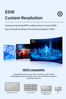 HD-MI Modular 4x8 SDI DVI CVBS YPbPr AV pengalih matriks Video mulus Web GUI TCP-IP RS232 IR Model kendali jarak jauh
