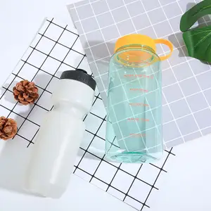 Large Capacity 1000ml Handgrip Sport Water Bottle Logo Custom Plastic Drink Cups