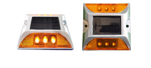 A energia solare rosso <span class=keywords><strong>blu</strong></span> luci lampeggianti strada Nail Cast in alluminio quadrato Highlight Highlight Highlight - Product Image 5